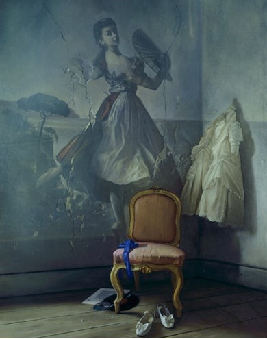 la danseuse painting by Alain Senez