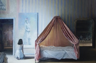 la traviata verdi painting by Alain Senez