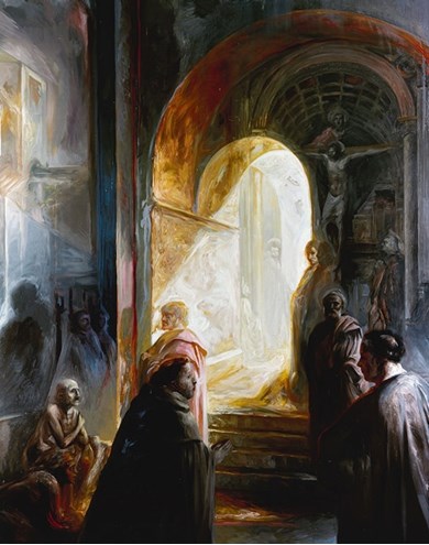 masaccio painting by Alain Senez