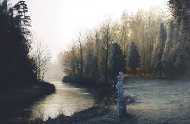 matin d'automne painting by Alain Senez