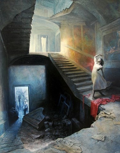 La Valse painting by Alain Senez