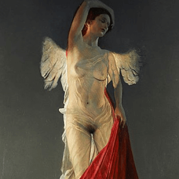 paintings of nudes by Alain Senez