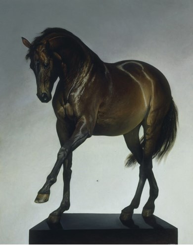 Sculpture Cheval painting by Alain Senez