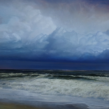 Paintings of seascapes by Alain Senez
