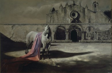 Sicile painting by Alain Senez
