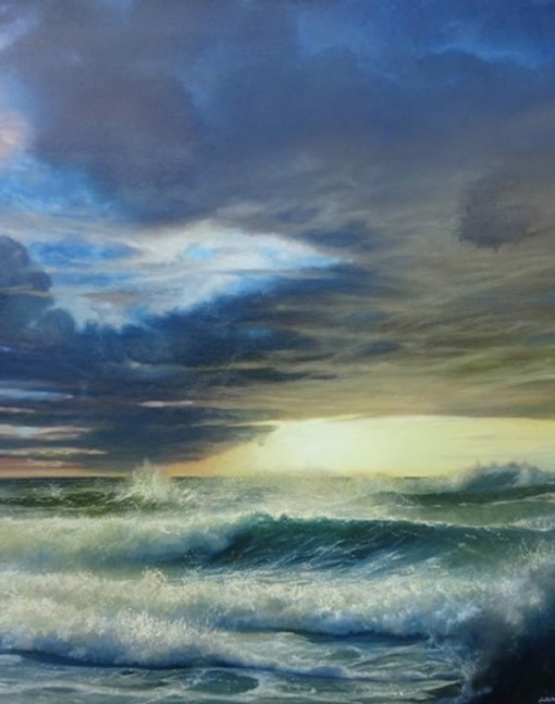 vague painting by Alain Senez 